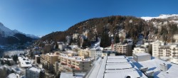 Archiv Foto Webcam St. Moritz Dorf II Ausblick Hotel Schweizerhof Richtung St. Moritz Bad 09:00
