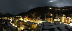 Archived image Webcam St. Moritz village II View from Hotel Schweizerhof towards St. Moritz Bad 03:00