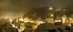 Archiv Foto Webcam St. Moritz Dorf II Ausblick Hotel Schweizerhof Richtung St. Moritz Bad 23:00