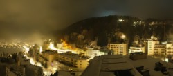Archiv Foto Webcam St. Moritz Dorf II Ausblick Hotel Schweizerhof Richtung St. Moritz Bad 01:00