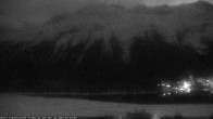 Archived image Webcam St. Moritz village III View from Hotel Schweizerhof towards lake St. Moritz 01:00