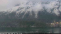 Archived image Webcam St. Moritz village III View from Hotel Schweizerhof towards lake St. Moritz 06:00
