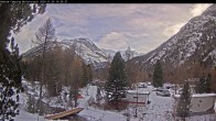 Archiv Foto Webcam Blick Campingplatz Morteratsch 13:00