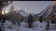 Archiv Foto Webcam Blick Campingplatz Morteratsch 07:00