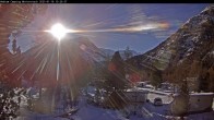 Archiv Foto Webcam Blick Campingplatz Morteratsch 09:00