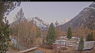 Archived image Webcam Morteratsch camping area, Engadin 19:00