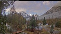 Archiv Foto Webcam Blick Campingplatz Morteratsch 06:00