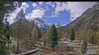 Archiv Foto Webcam Blick Campingplatz Morteratsch 09:00