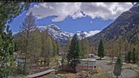 Archiv Foto Webcam Blick Campingplatz Morteratsch 13:00