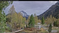 Archiv Foto Webcam Blick Campingplatz Morteratsch 17:00