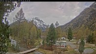 Archived image Webcam Morteratsch camping area, Engadin 17:00
