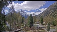 Archiv Foto Webcam Blick Campingplatz Morteratsch 09:00