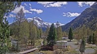 Archiv Foto Webcam Blick Campingplatz Morteratsch 13:00