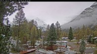 Archiv Foto Webcam Blick Campingplatz Morteratsch 07:00