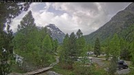 Archiv Foto Webcam Blick Campingplatz Morteratsch 07:00