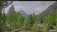 Archiv Foto Webcam Blick Campingplatz Morteratsch 09:00