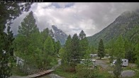 Archiv Foto Webcam Blick Campingplatz Morteratsch 07:00
