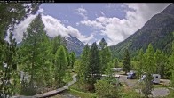 Archiv Foto Webcam Blick Campingplatz Morteratsch 11:00