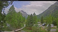 Archived image Webcam Morteratsch camping area, Engadin 17:00