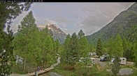 Archived image Webcam Morteratsch camping area, Engadin 19:00