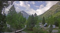 Archived image Webcam Morteratsch camping area, Engadin 07:00