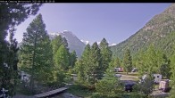 Archiv Foto Webcam Blick Campingplatz Morteratsch 07:00