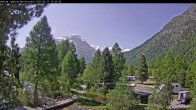 Archiv Foto Webcam Blick Campingplatz Morteratsch 09:00