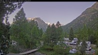 Archiv Foto Webcam Blick Campingplatz Morteratsch 05:00