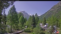 Archiv Foto Webcam Blick Campingplatz Morteratsch 09:00