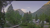 Archiv Foto Webcam Blick Campingplatz Morteratsch 06:00
