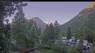 Archiv Foto Webcam Blick Campingplatz Morteratsch 06:00