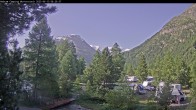 Archiv Foto Webcam Blick Campingplatz Morteratsch 07:00