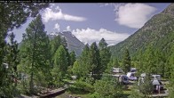 Archiv Foto Webcam Blick Campingplatz Morteratsch 09:00