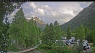 Archiv Foto Webcam Blick Campingplatz Morteratsch 19:00
