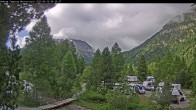 Archiv Foto Webcam Blick Campingplatz Morteratsch 07:00
