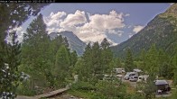 Archiv Foto Webcam Blick Campingplatz Morteratsch 09:00