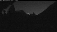 Archiv Foto Webcam Blick Campingplatz Morteratsch 03:00