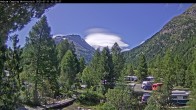 Archiv Foto Webcam Blick Campingplatz Morteratsch 09:00