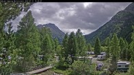 Archiv Foto Webcam Blick Campingplatz Morteratsch 13:00