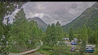 Archiv Foto Webcam Blick Campingplatz Morteratsch 17:00