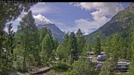 Archiv Foto Webcam Blick Campingplatz Morteratsch 09:00