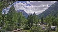 Archiv Foto Webcam Blick Campingplatz Morteratsch 13:00