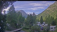 Archiv Foto Webcam Blick Campingplatz Morteratsch 07:00
