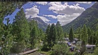 Archiv Foto Webcam Blick Campingplatz Morteratsch 13:00