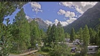 Archiv Foto Webcam Blick Campingplatz Morteratsch 15:00