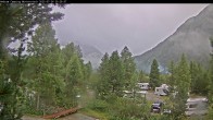 Archiv Foto Webcam Blick Campingplatz Morteratsch 19:00