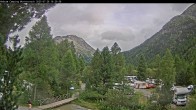 Archiv Foto Webcam Blick Campingplatz Morteratsch 17:00