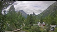 Archiv Foto Webcam Blick Campingplatz Morteratsch 09:00