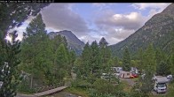 Archiv Foto Webcam Blick Campingplatz Morteratsch 06:00