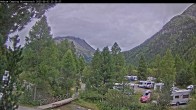 Archiv Foto Webcam Blick Campingplatz Morteratsch 19:00